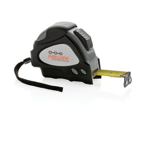 Flexómetro auto stop RCS plástico reciclado 8M/25mm Flexómetro auto stop RCS plástico reciclado 8M/25mm