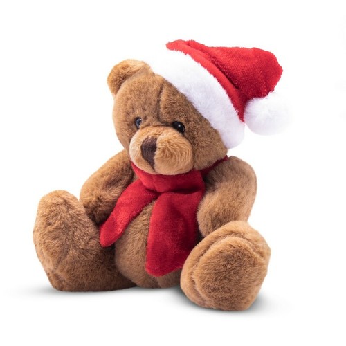 Plush Christmas teddy bear | Nathan Brown Plush Christmas teddy bear | Nathan Brown
