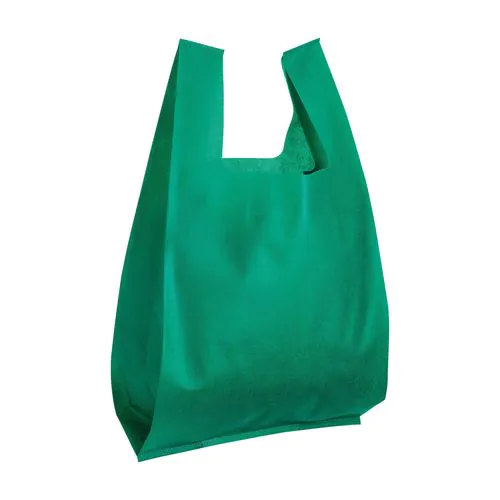 Bolsa de tejido sin tejer con fuelle.