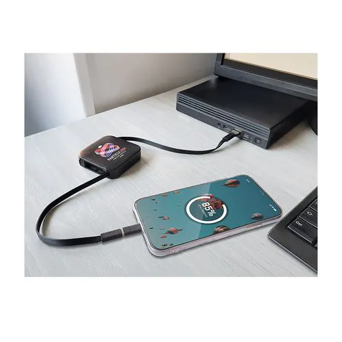 CÂBLE DE CHARGE RÉTRACTABLE 4 EN 1 CÂBLE DE CHARGE RÉTRACTABLE 4 EN 1