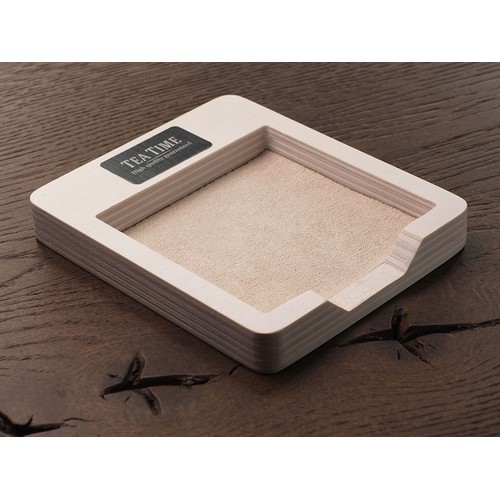 Caja de madera para tarjetas de memoria