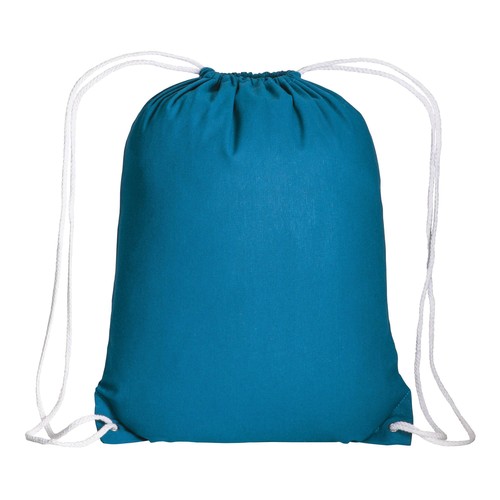 135 g/m2 cotton backpack with drawstring closure