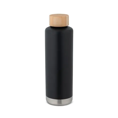 NORRE BOTTLE. Botella de acero inoxidable (36% reciclado) con pared doble de insolacion al vacío 640 mL NORRE BOTTLE. Botella de acero inoxidable (36% reciclado) con pared doble de insolacion al vacío 640 mL