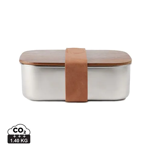 VINGA Ciro RCS gerecycled RVS lunchbox VINGA Ciro RCS gerecycled RVS lunchbox