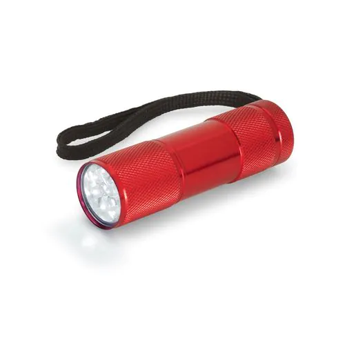 FLASHY. Lampe de poche en aluminium avec 9 LED FLASHY. Lampe de poche en aluminium avec 9 LED