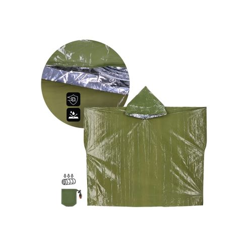 Outdoor Survival 2-in-1 Thermal Poncho Outdoor Survival 2-in-1 Thermal Poncho