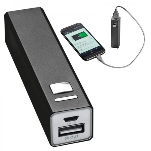 Metal power bank PORT HOPE 2200mAh Metal power bank PORT HOPE 2200mAh