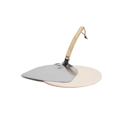 Orrefors Hunting pizza stone with pizza shovel
