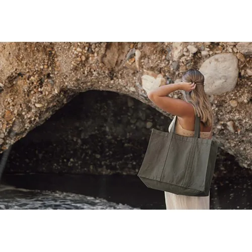 VINGA Grand tote bag en toile recyclée AWARE™ Hilo VINGA Grand tote bag en toile recyclée AWARE™ Hilo