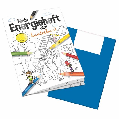 Cahier de dessin / set A6 - Énergie - Cahier de dessin neutre