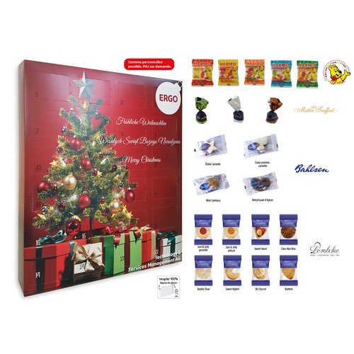 XXL Advent Calendar, HARIBO Christmas Mix