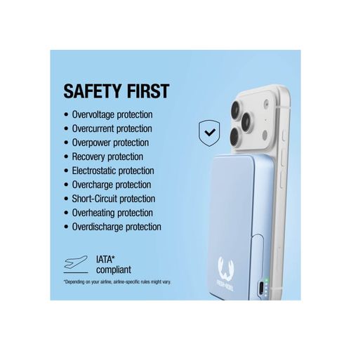 Fresh 'n Rebel Wireless Powerbank 10000mAh Compatible with MagSafe Fresh 'n Rebel Wireless Powerbank 10000mAh Compatible with MagSafe
