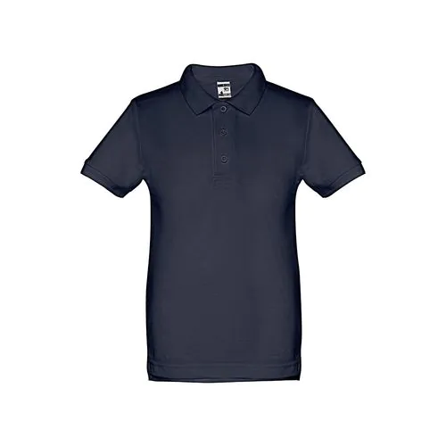 THC ADAM KIDS. Polo in cotone a maniche corte per bambini (unisex)