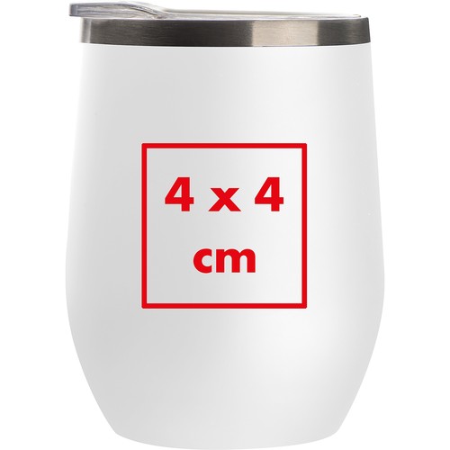 Double walled vacuum mug
