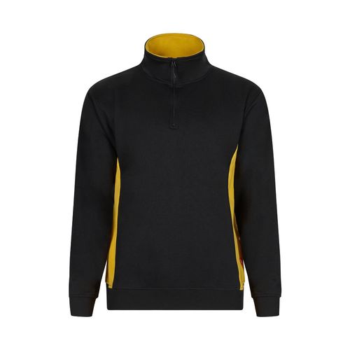 VL SVAROG. Sweat bicolore en éponge (260g/m²), en polyester (65%) et coton (35%)