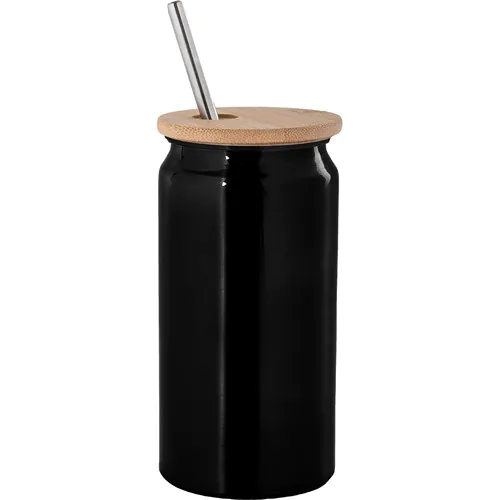 380 ML MUG IN RECYCLED ALUMINIUM, BAMBOO AND STAINLESS STEEL 380 ML MUG IN RECYCLED ALUMINIUM, BAMBOO AND STAINLESS STEEL