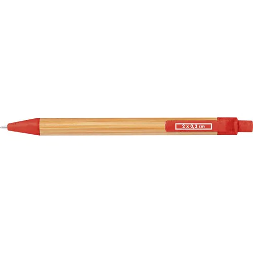 Stylo à bille en paille de blé et bambou Stylo à bille en paille de blé et bambou