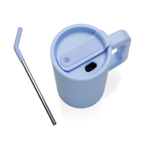 Cube RCS certified recycled steel mug 800ml Cube RCS certified recycled steel mug 800ml