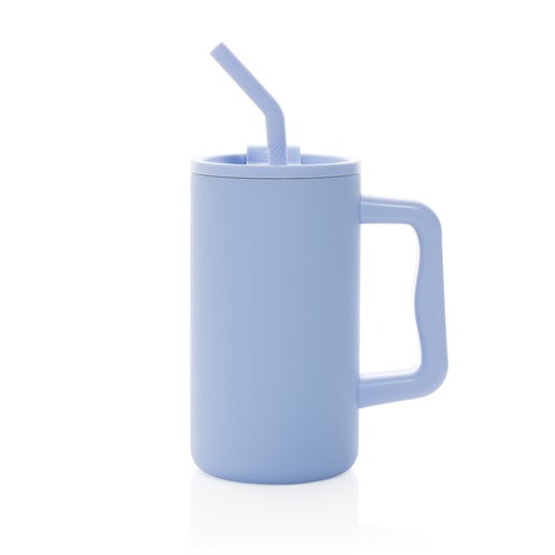 Cube RCS certified recycled steel mug 800ml Cube RCS certified recycled steel mug 800ml