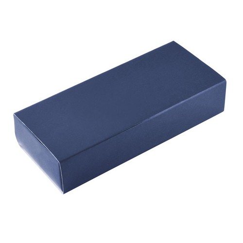 BOÎTE CARTON BLEU FONCÉ- SANS PORTE-CLES