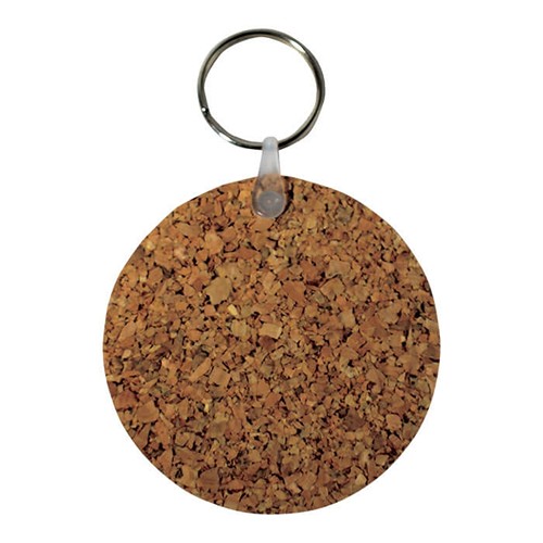 PP AND CORK KEYCHAIN ??25CM2 F/V CUSTOMIZABLE