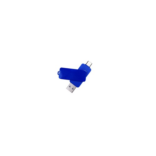 USB Flash Drive OTG F54 Type C USB 3.0 Flash Disk 128GB Blauw
