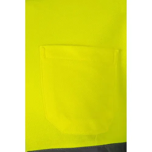 VL PLUTO. Polo piqué bicolore (150g/m²) à manches longues, en coton (55%) et polyester (45%) VL PLUTO. Polo piqué bicolore (150g/m²) à manches longues, en coton (55%) et polyester (45%)