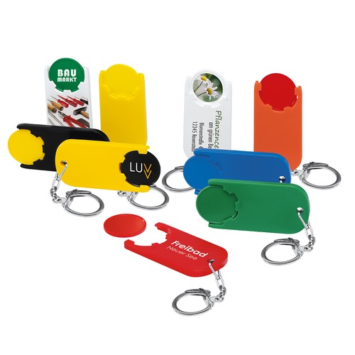 Chip holder with 1€ chip "Alpha"
