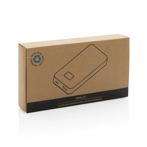 SuperPowerbank 20.000mAh et 65W en plastique RCS Gridley SuperPowerbank 20.000mAh et 65W en plastique RCS Gridley