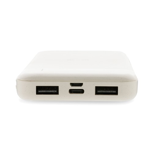 Powerbank inalámbrico de plástico reciclado estándar RCS Powerbank inalámbrico de plástico reciclado estándar RCS