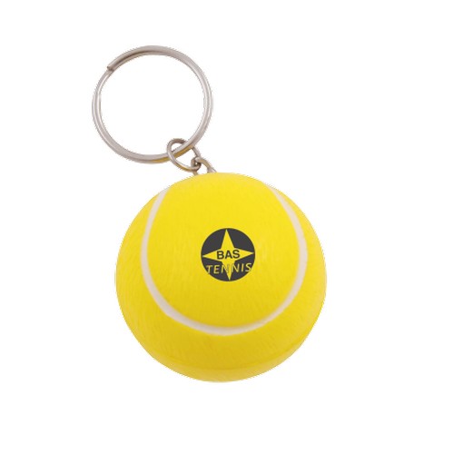 Anti-stress Balle de tennisavec porte-clés Anti-stress Balle de tennisavec porte-clés