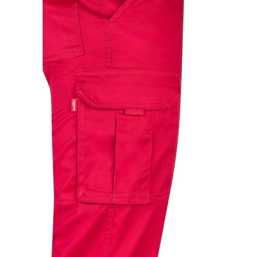 VL LUGH. Pantalon stretch, multipoches (240g/m²) en coton (46%), EME (38%) et polyester (16%)