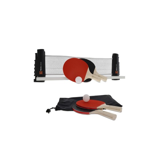 Table tennis set for a regular table