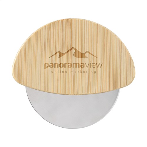 Cortello Bamboo Pizza Cutter pizzasnijder Cortello Bamboo Pizza Cutter pizzasnijder