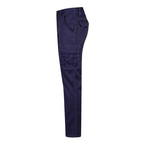VL LUGH. Pantalon stretch, multipoches (240g/m²) en coton (46%), EME (38%) et polyester (16%)