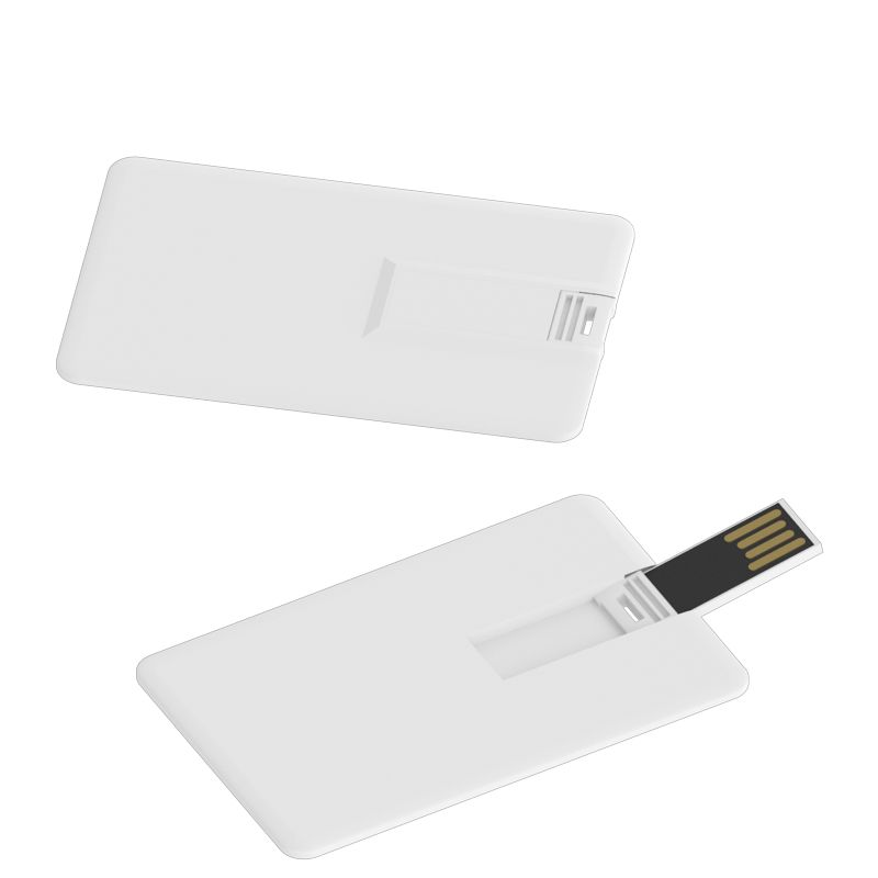 Ultra flat plastic USB key Badge Priority Ultra flat plastic USB key Badge Priority