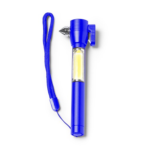 Multi-purpose aluminum torch, with hammer, glass b Lilian