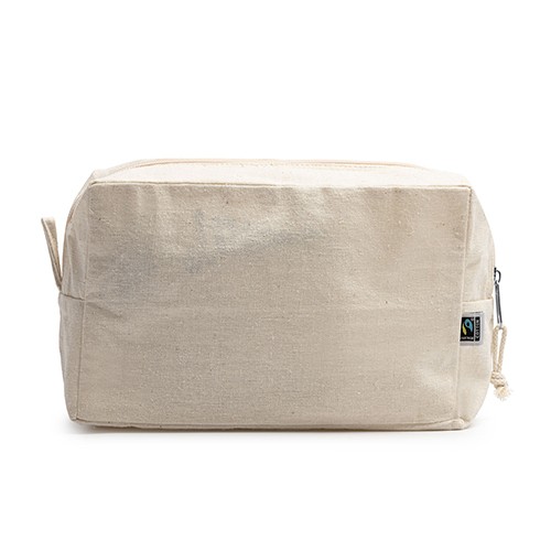 Toiletry bag in 100% Fairtrade cotton Roveredo