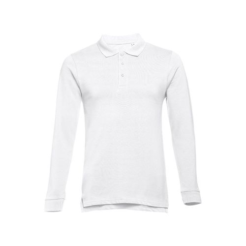 THC BERN WH 3XL. Polo a manica lunga da uomo