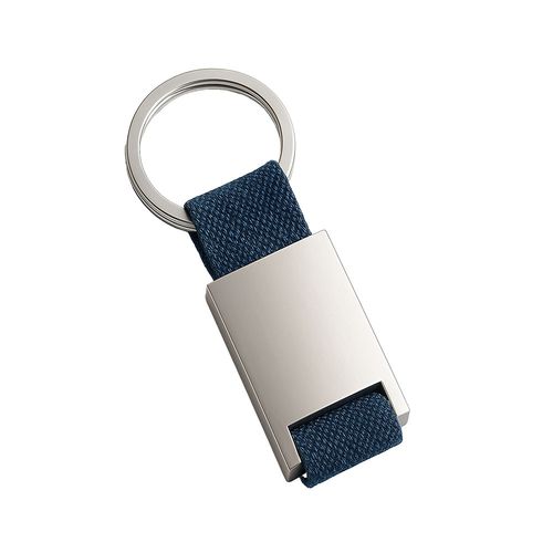 Metal and nylon key ring
