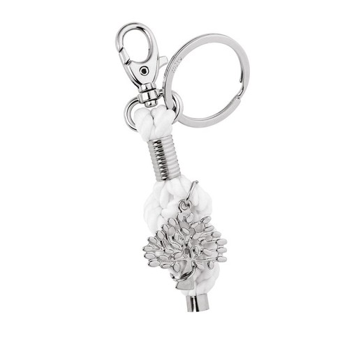 PORTE-CLES ARBRE/CORDONNET BLANC PORTE-CLES ARBRE/CORDONNET BLANC
