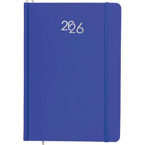 Agenda hebdomadaire 2026, couverture rigide en carton laminé