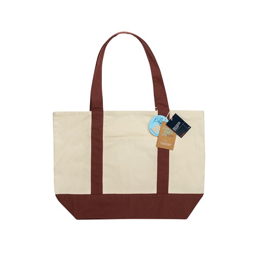 Shopper 350gm2 SHOP LOCAL in cotone riciclato AWARE™ Shopper 350gm2 SHOP LOCAL in cotone riciclato AWARE™