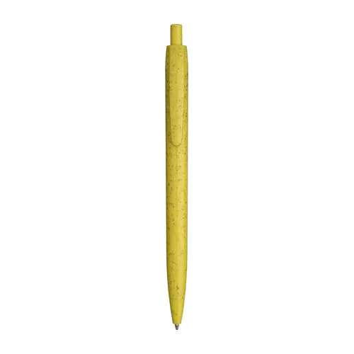 Click pen made of wheat straw (50%) and PP (50%)
