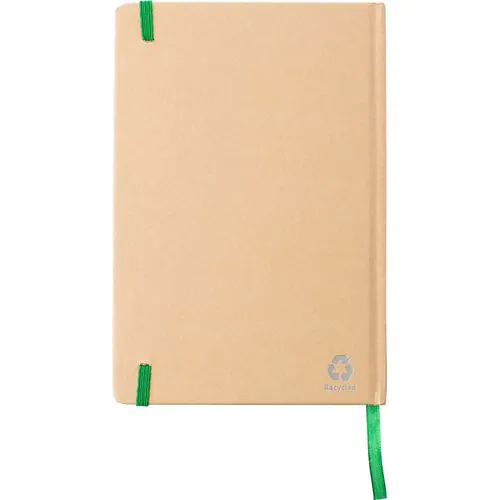 Carnet A5 en carton recyclé Gianni