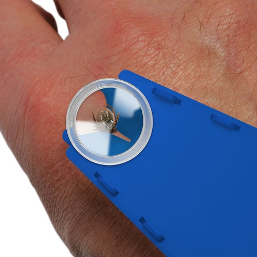 Tekenverwijderaar met loep