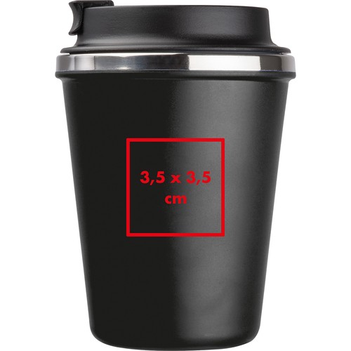 Stainless steel drinking cup 350ml