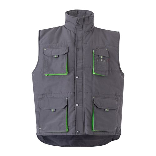 VL NERGAL. Padded vest, two-tone, multi-pocket (120g/m²), in polyester (100%) VL NERGAL. Padded vest, two-tone, multi-pocket (120g/m²), in polyester (100%)