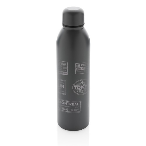 Botella al vacío de acero inoxidable reciclado RCS