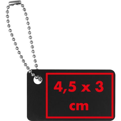 Aanhanger van metaal met ketting